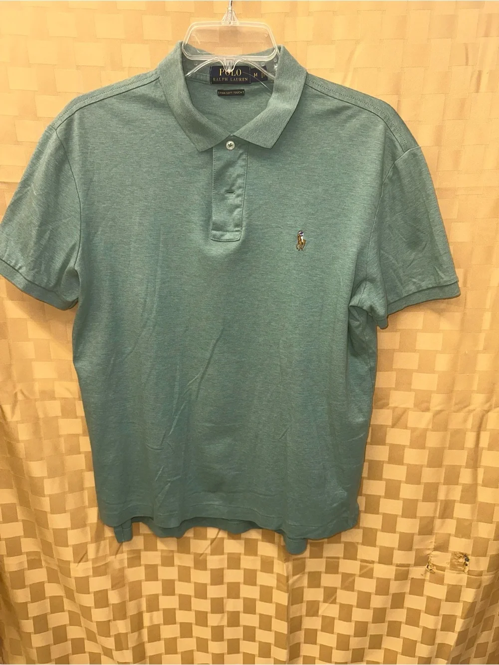 Ralph Lauren Men’s Teal Short-Sleeve Polo Shirt